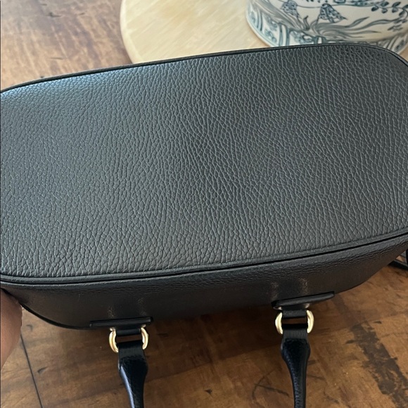 Gucci Black Satchel with Gold Accents - Picture 12 of 14